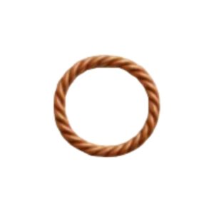Quarter Empowerment Cubit 188 MHz Tensor Ring – High-Vibration