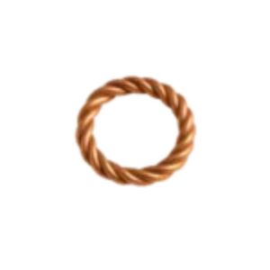Quarter Lost Cubit 177 MHz – Twisted Copper Tensor Ring  Focus