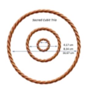 The Sacred Trio – Lost Cubit Copper Rings 177 MHz