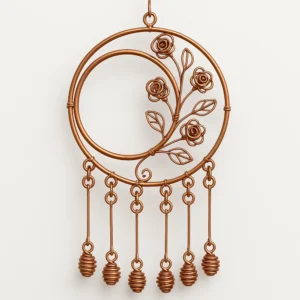 Tensor Ring Copper Crescent Garden